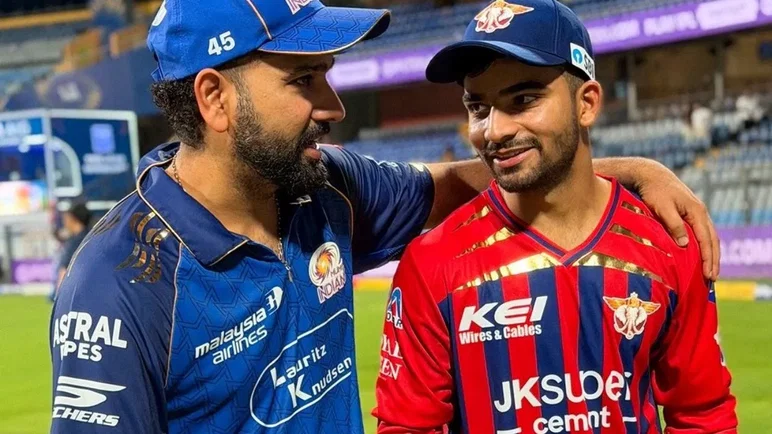 Akshat Raghuvanshi And Rohit Sharma