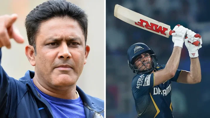 Anil Kumble And Shubman Gill