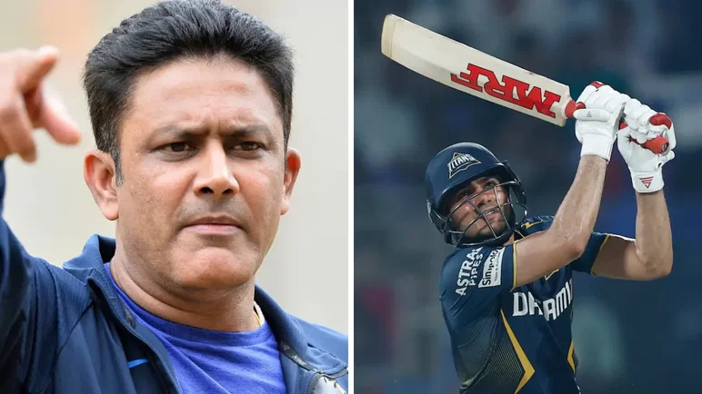 Anil Kumble And Shubman Gill