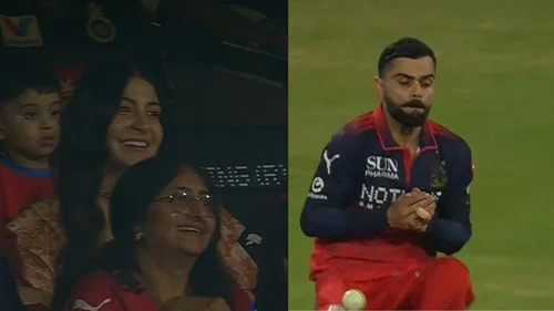 Anushka Sharma Laughs As Virat Kohli Drops Dolly