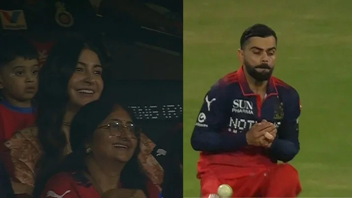 Anushka Sharma Laughs As Virat Kohli Drops Dolly