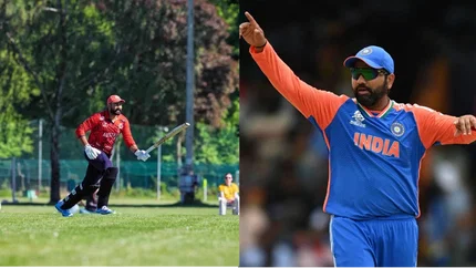 Austria S Karanbir Singh Surpasses Rohit Sharma For Most T20I Sixes
