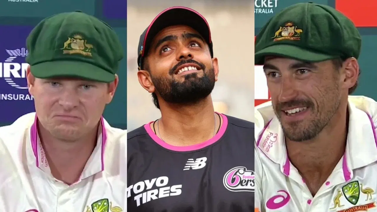 Babar Azam Steve Smith Mitchell Starc Babar Azam Steve Smith Mitchell Starc