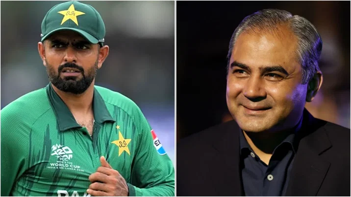 Babar Azam And Mohsin Naqvi