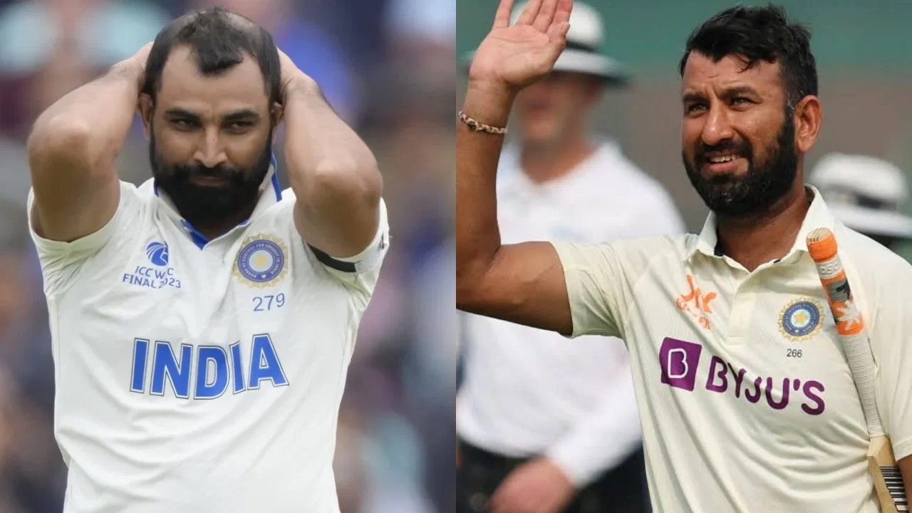 Cheteshwar Pujara leaves out Mohammed Shami from India&rsquo;s top 5 Test pacers