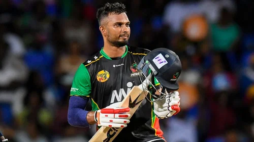 Dasun Shanaka Smashes Fastest CPL Century After Coming To Bat In 10th Over