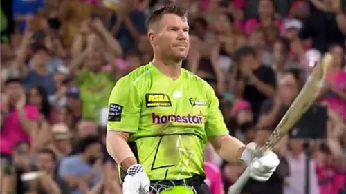 David Warner BBL Century