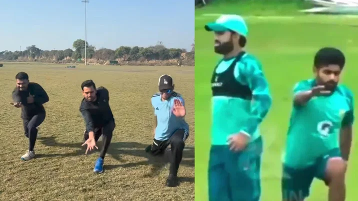 Deepak Chahar Brutally Trolls Babar Azam Mohammad Rizwan With Hilarious Warm Up Video