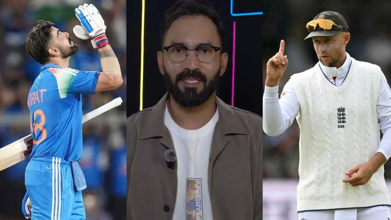 Dinesh Karthik doubts Virat Kohli can reach 100 tons, backs Joe Root to break Sachin Tendulkars record Dinesh Karthik doubts Virat Kohli can reach 100 tons, backs Joe Root to break Sachin Tendulkars record