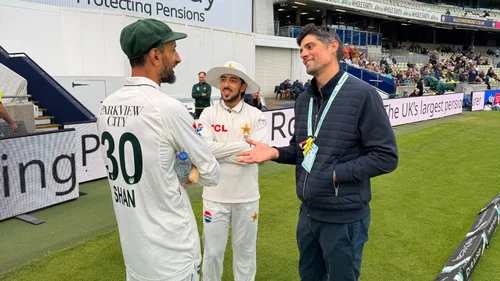 Dream Come True Of Azan Awais As He Meets With His Idol Alastair Cook