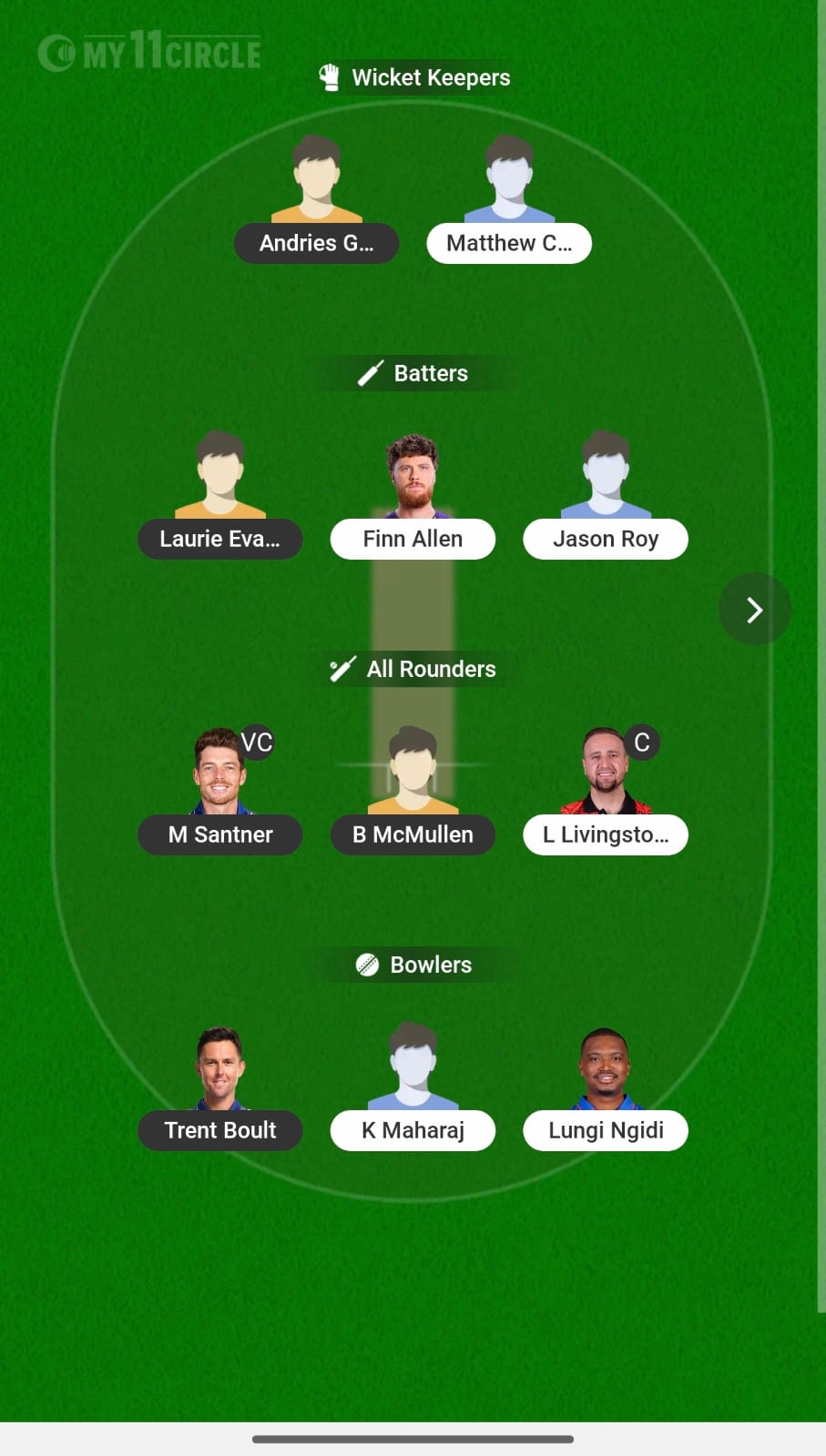 ECR Vs GLC ECR Vs GLC