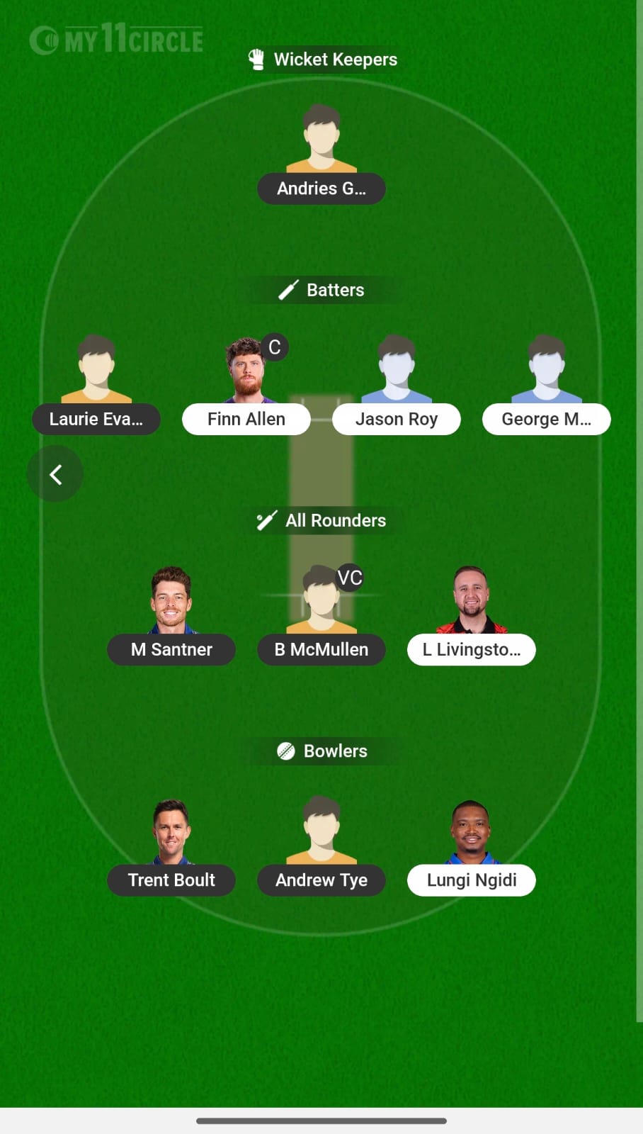 ECR Vs GLC 2 ECR Vs GLC 2