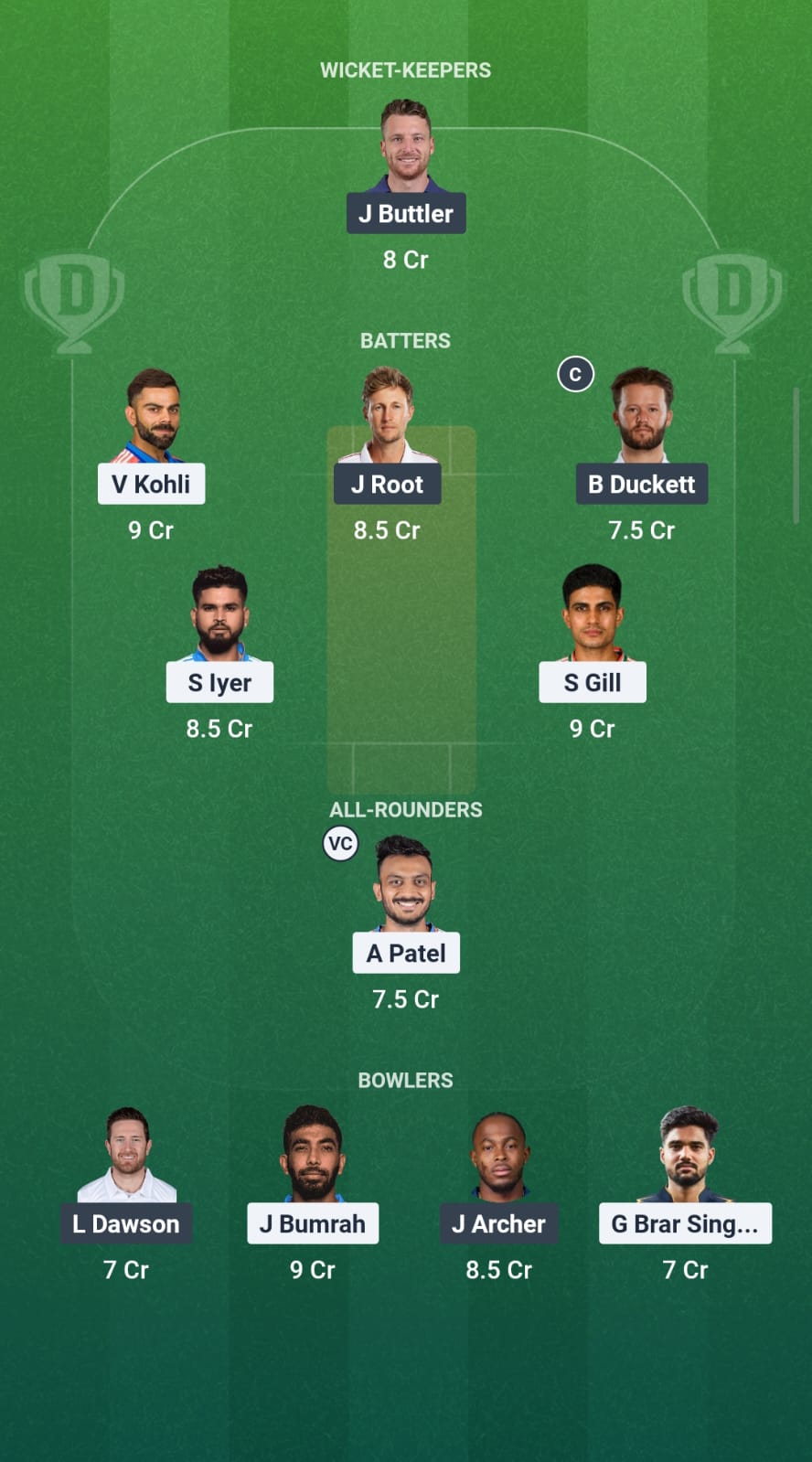 England vs India 2