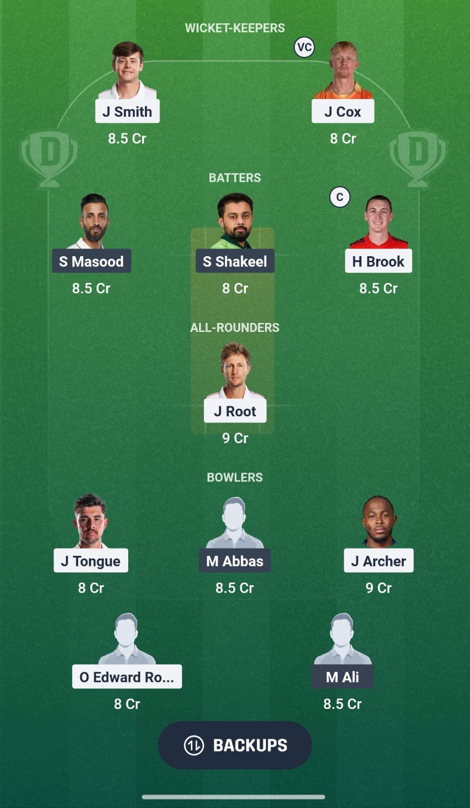 ENG Vs PAK 2
