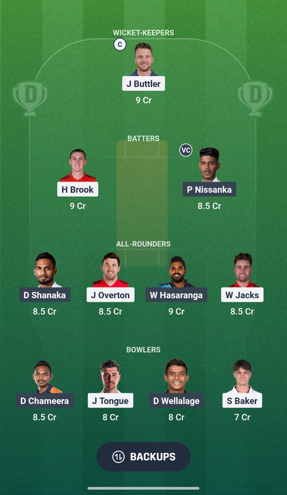 ENG Vs SL 2