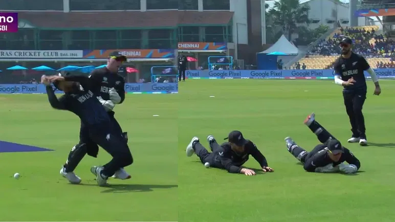 Finn Allen Tim Seifert Nasty Collision Results In Dropped Catch Rahmanullah Gurbaz Gets Lifeline