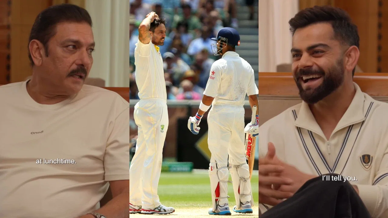 Ravi Shastri shares shocking MCG story involving angry Virat Kohli and Mitchell Johnson Ravi Shastri shares shocking MCG story involving angry Virat Kohli and Mitchell Johnson