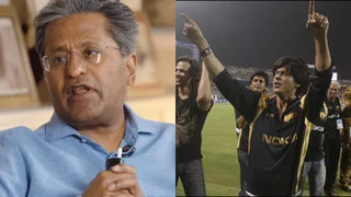 Lalit Modi and Shah Rukh Khan