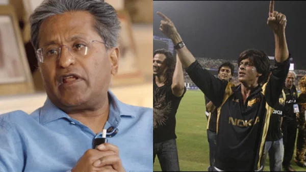 Lalit Modi and Shah Rukh Khan