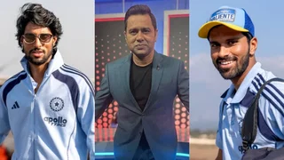Tilak Varma, Aakash Chopra and Washington Sundar