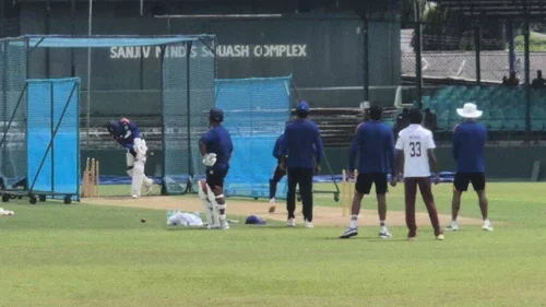 Shubman Gill at Colombo