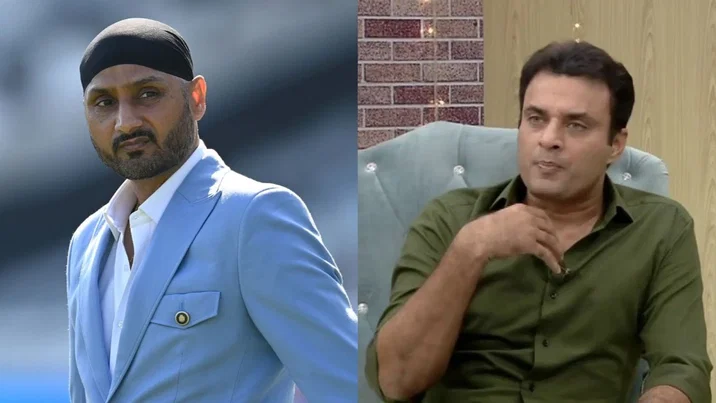 Harbhajan Singh and Tanvir Ahmed