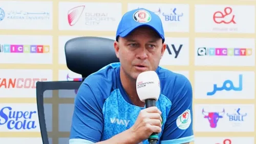 Afghan coach Jonathan Trott