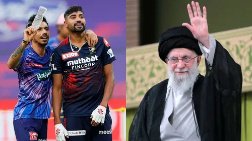 Yuzvendra Chahal and Mohammed Siraj