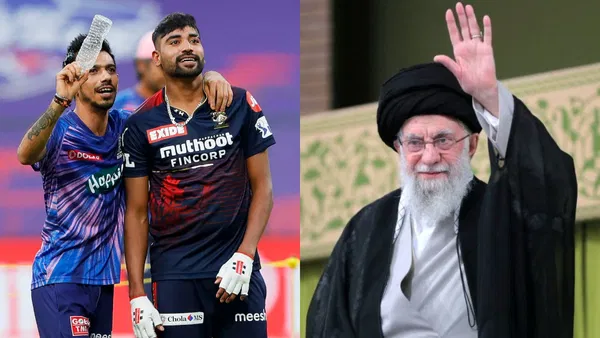 Yuzvendra Chahal and Mohammed Siraj