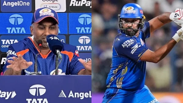 Mahela Jayawardene and Rohit Sharma