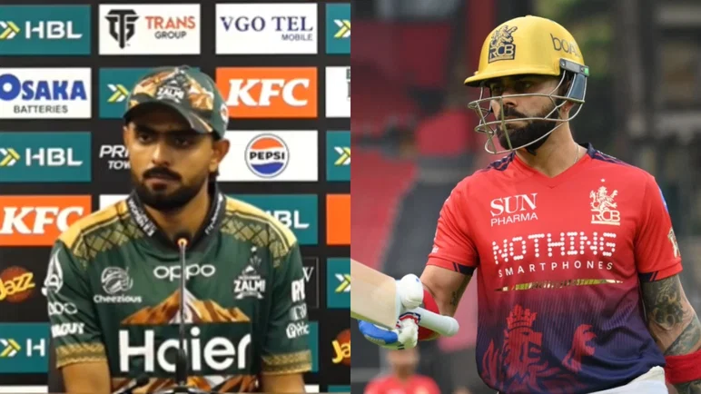 Babar Azam and Virat Kohli