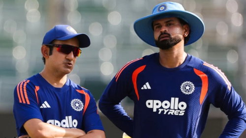 Gautam Gambhir and Shreyas Iyer