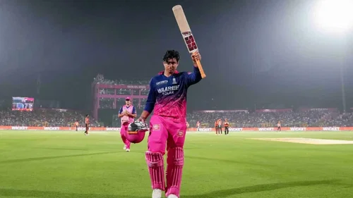 Vaibhav Sooryavanshi  put on bad light