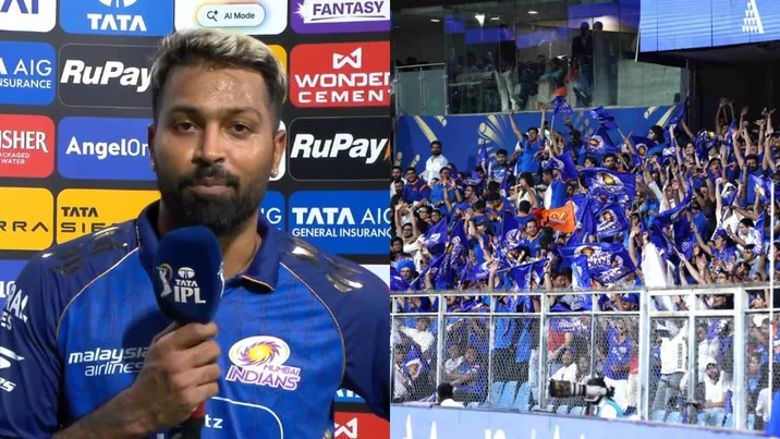 Hardik Pandya targets MI fans
