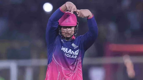 Vaibhav Sooryavanshi opens up about his 'A' celebration