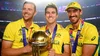 Pat Cummins, Mitchell Starc, and Josh Hazlewood