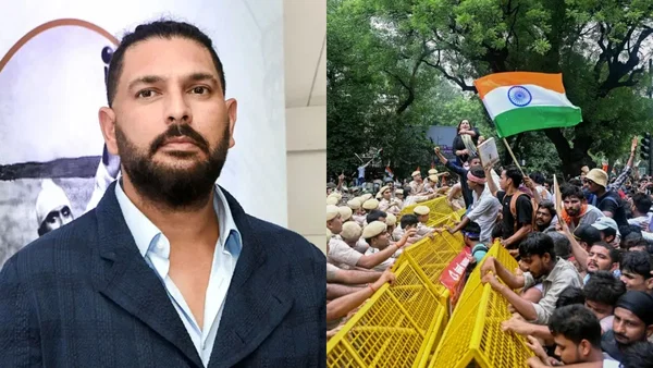 Yuvraj Singh backs Student Protest