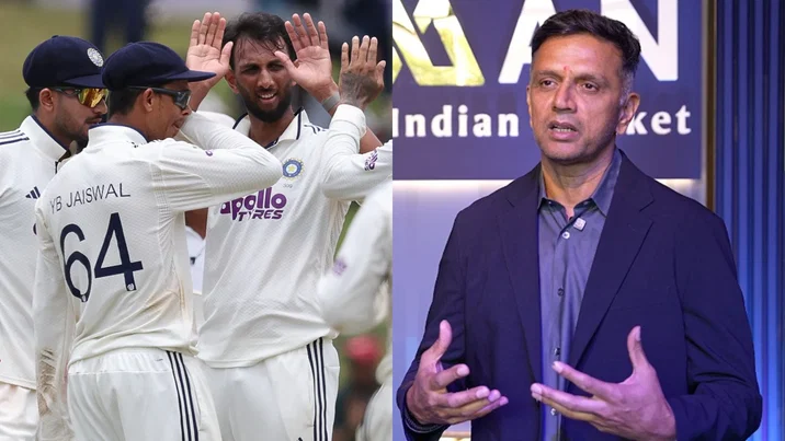 Team India and Rahul Dravid
