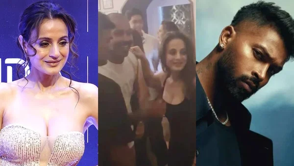 Ameesha Patel and Hardik Pandya