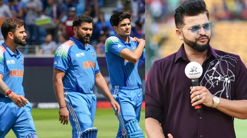 Virat Kohli, Rohit Sharma, Shubman Gill and Suresh Raina