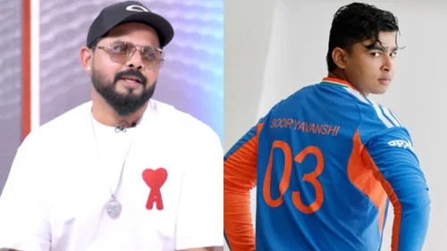 S Sreesanth and Vaibhav Sooryavanshi