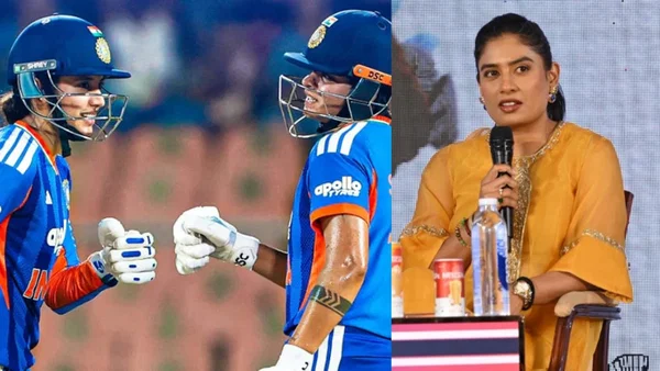Shafali Varma, Smriti Mandhana and Mithali Raj