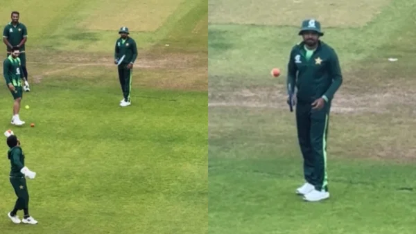 Babar Azam in Leeds