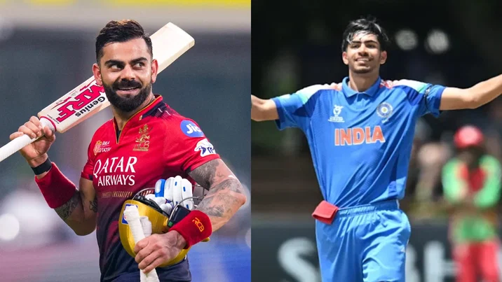 Virat Kohli and Vihaan Malhotra.