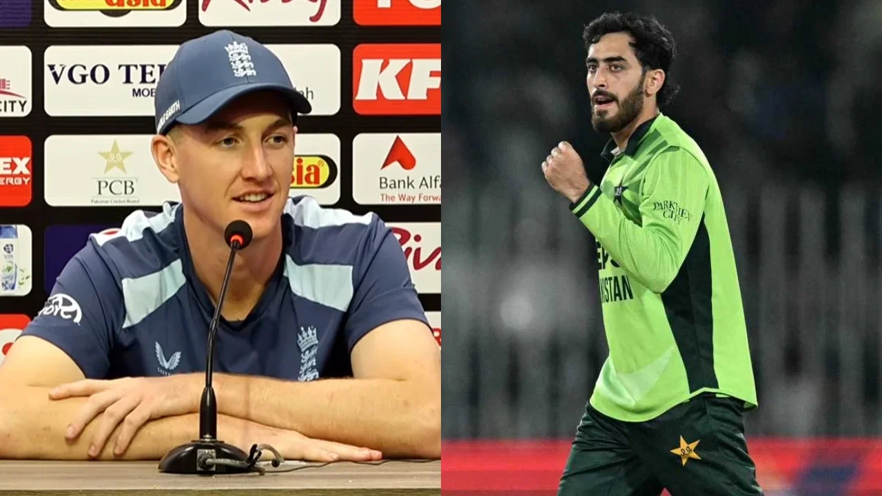 Watch: Harry Brook totally surprised after learning Pakistan star Arafat Minhas&rsquo; age