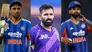 Suryakumar Yadav, Abhishek Nayar and Shreyas Iyer