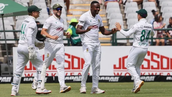 Kagiso Rabada runs riot against Australia in Cape Town