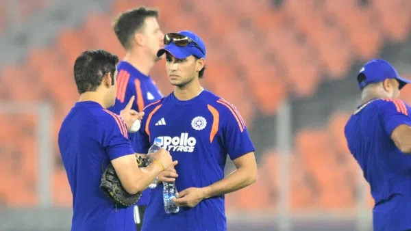 India coach Gautam Gambhir and Abhishek Sharma