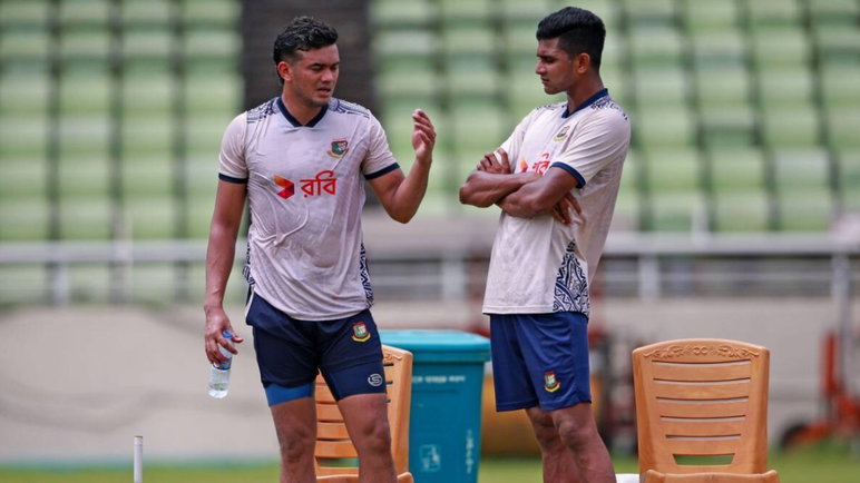Taskin Ahmed and Nahid Rana
