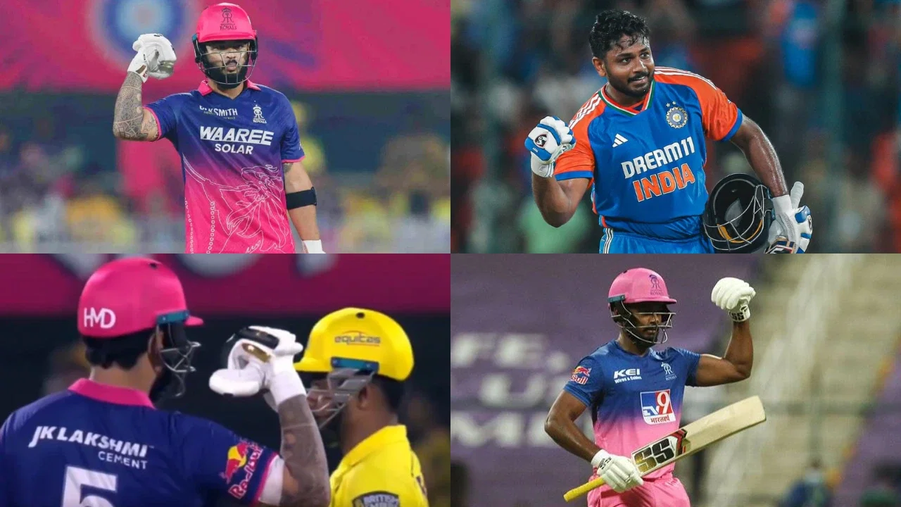 Sanju Samson and Riyan Parag